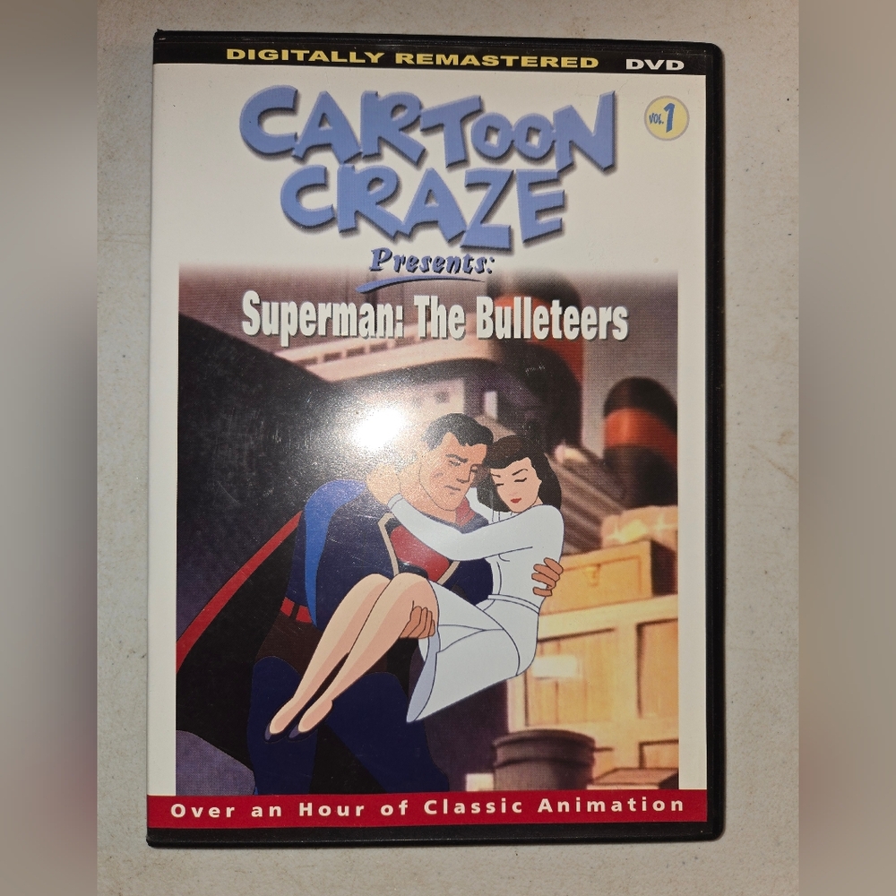 Cartoon Craze Presents: Superman: The Bulleteers DVD 2004 Like NEW